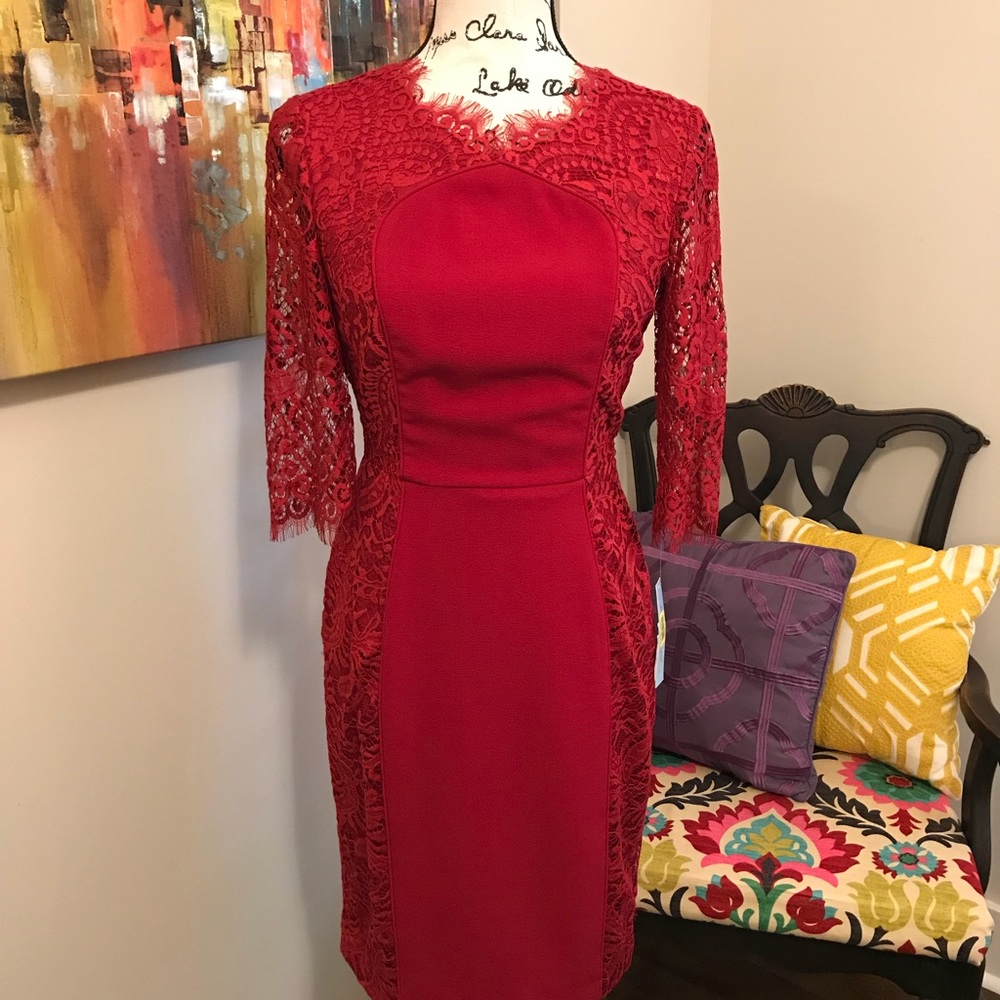 🆕NWT - Red Lace Dress